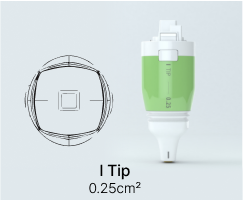 면적 0.25㎠ 의 I 팁 규격 안내